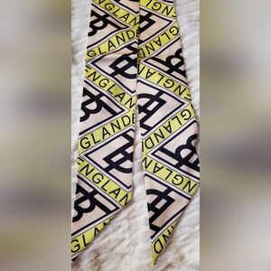 100% Silk Bag Twilly, Scarf, Hairtie